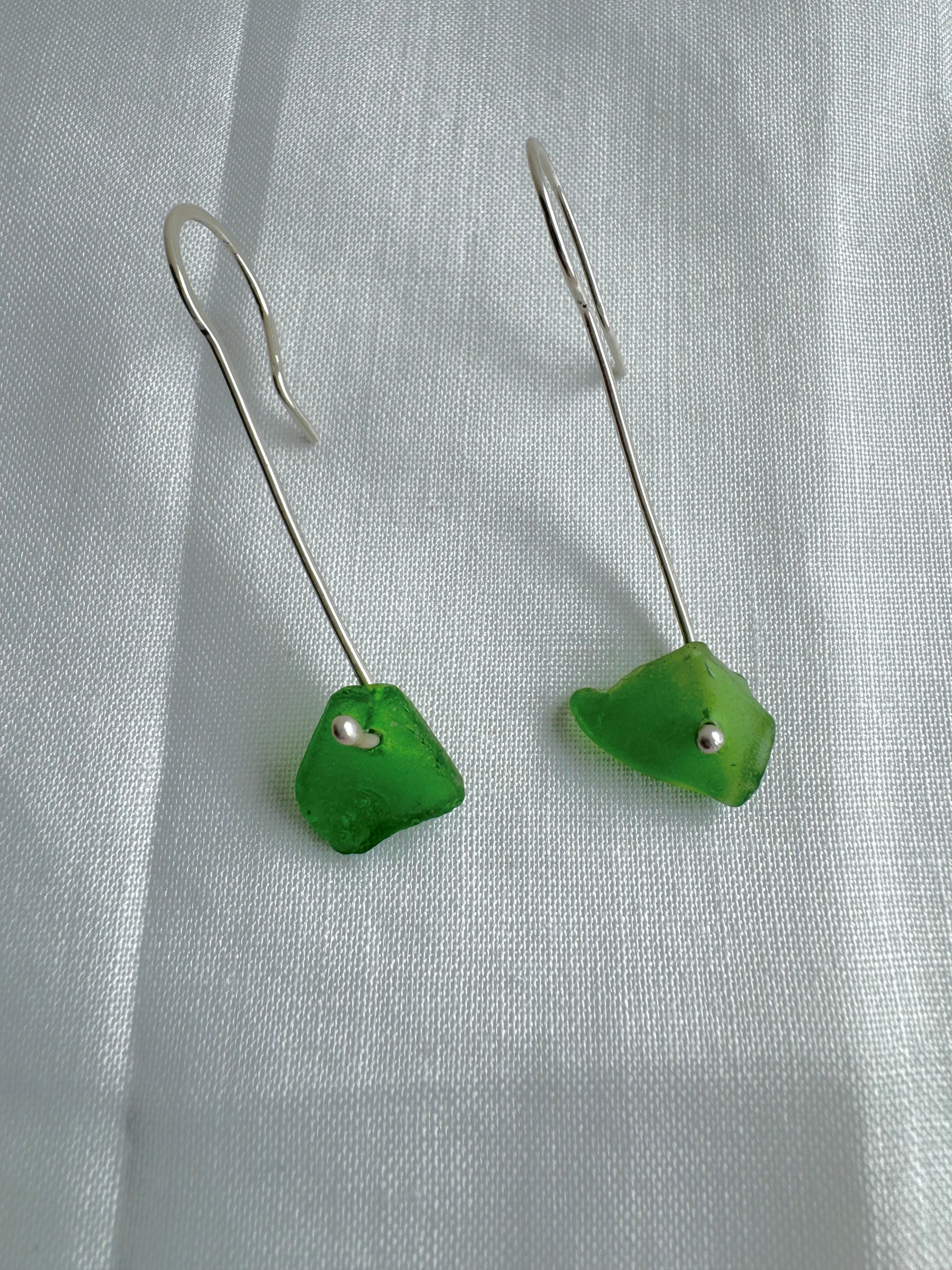 Sea Glass Earrings 