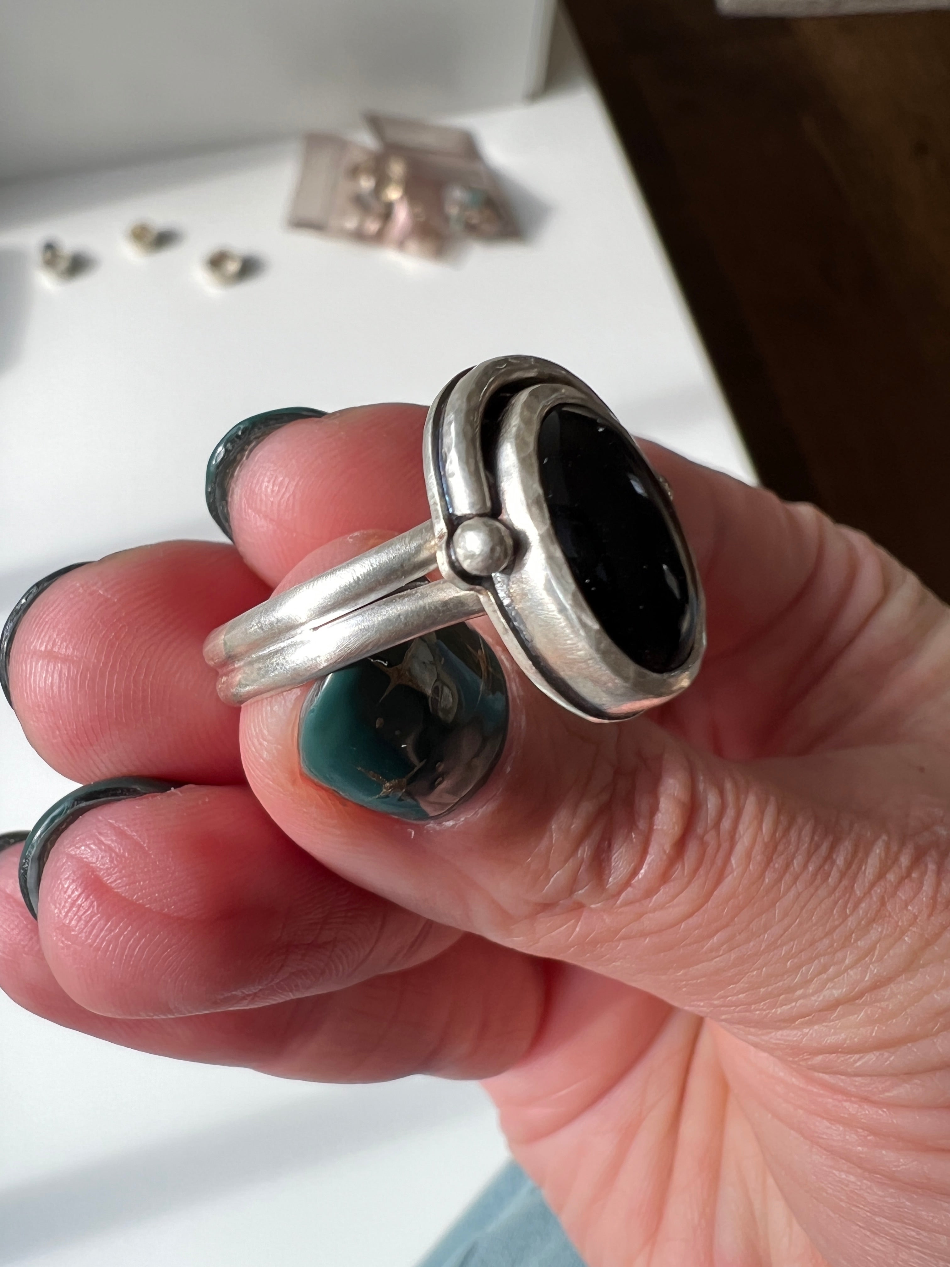 Onyx Ring (Size 10)