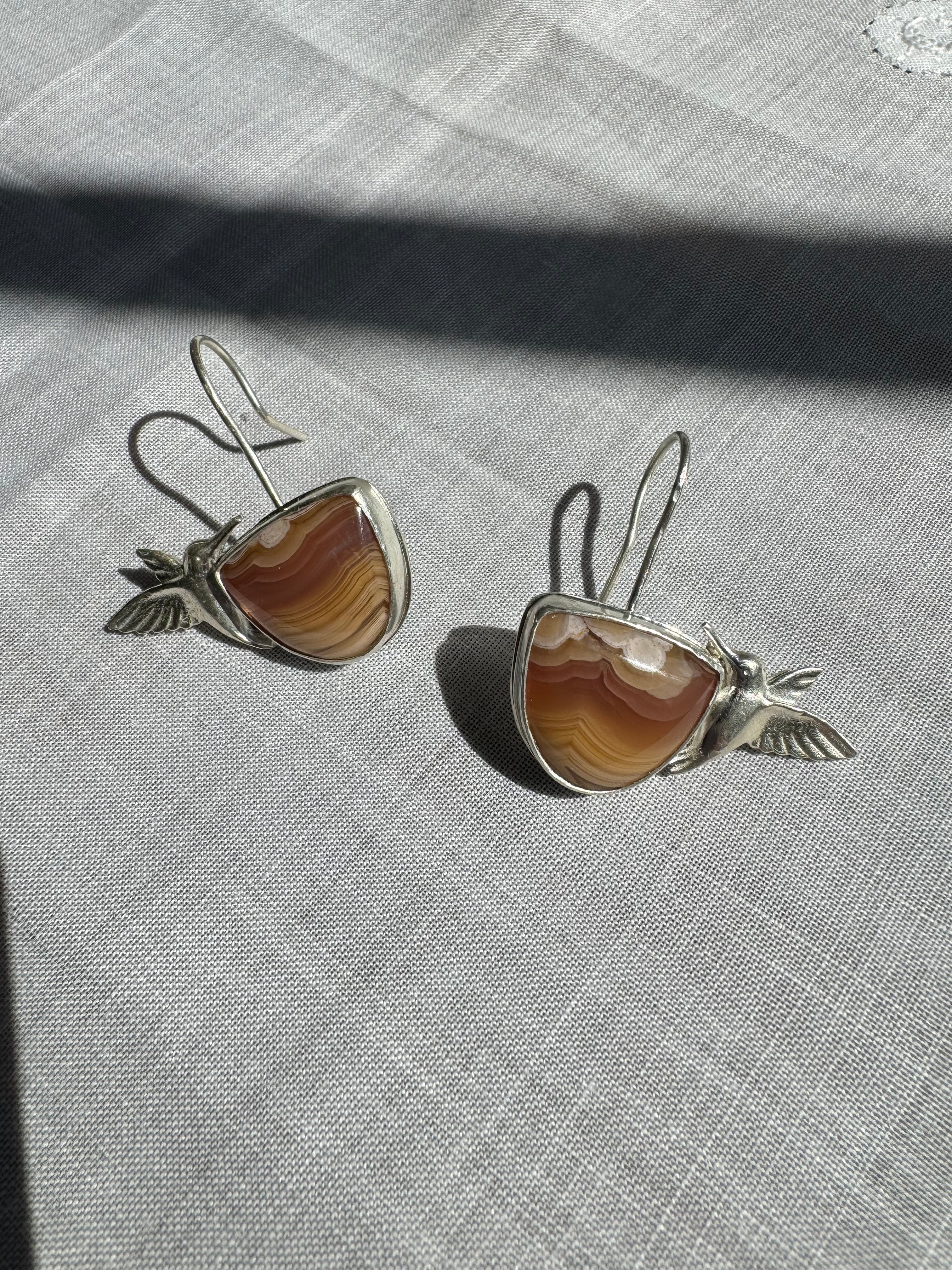 Agua Nueva Hummingbird Earrings