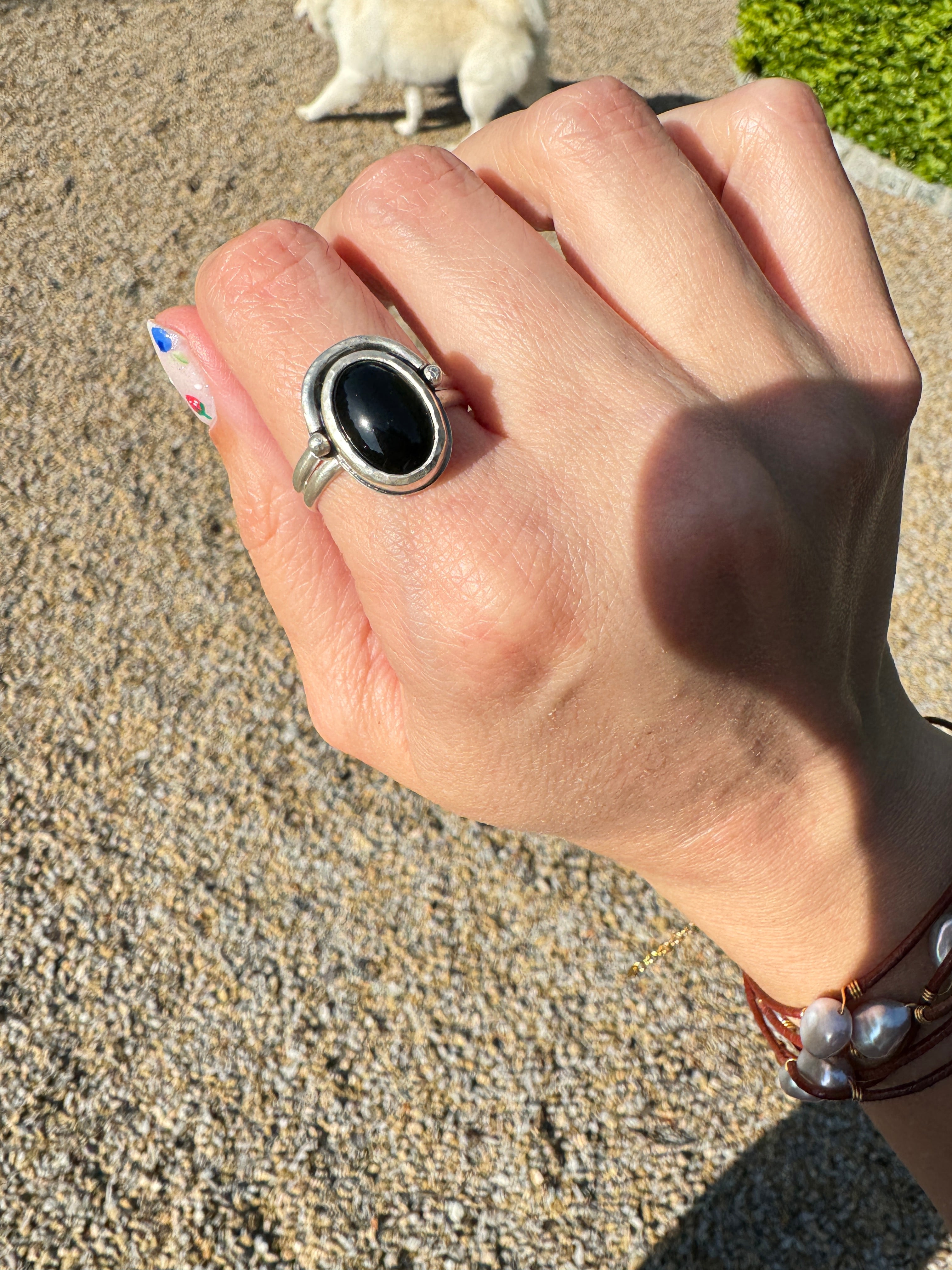 Onyx Ring (Size 10)