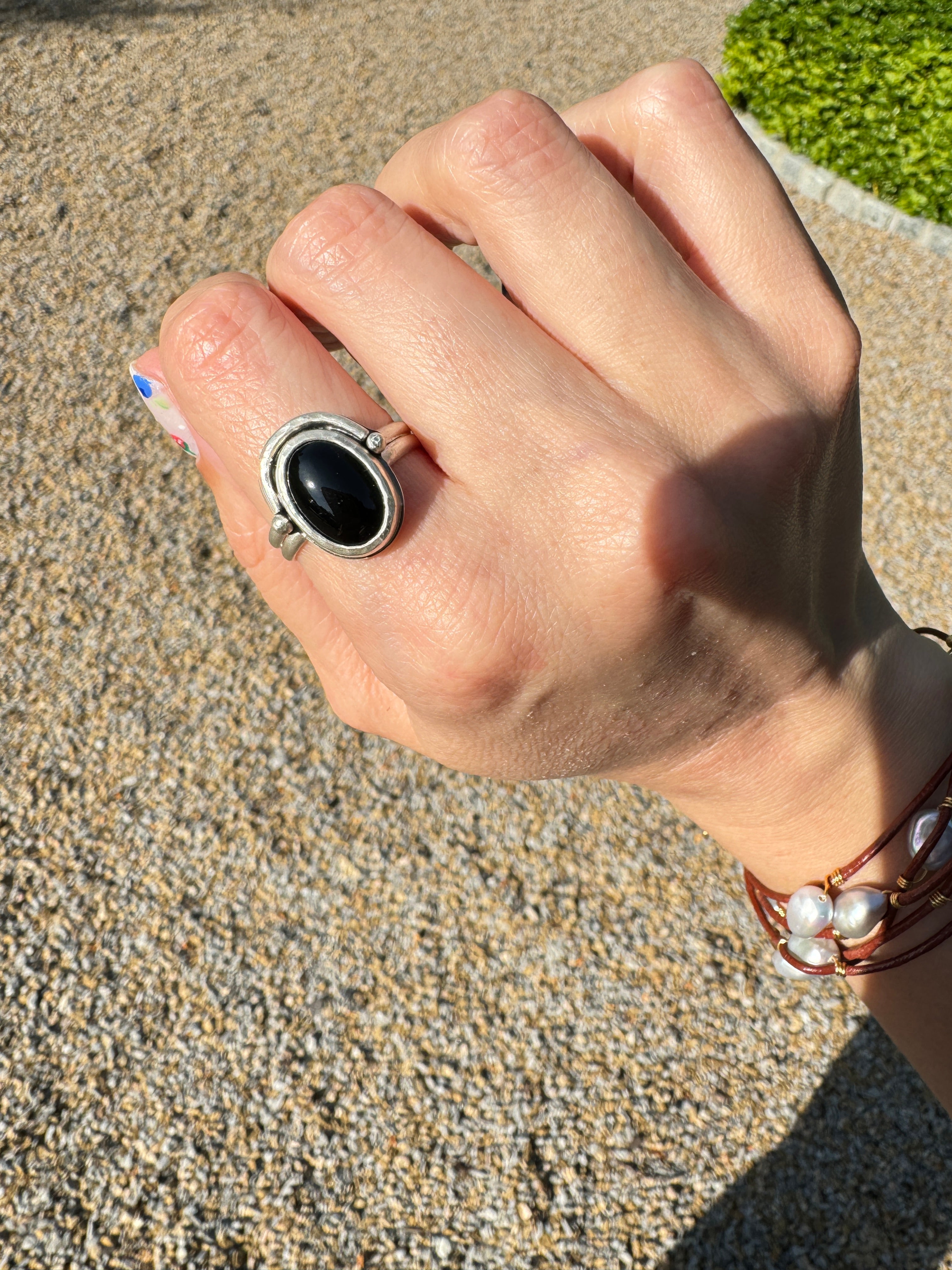 Onyx Ring (Size 10)