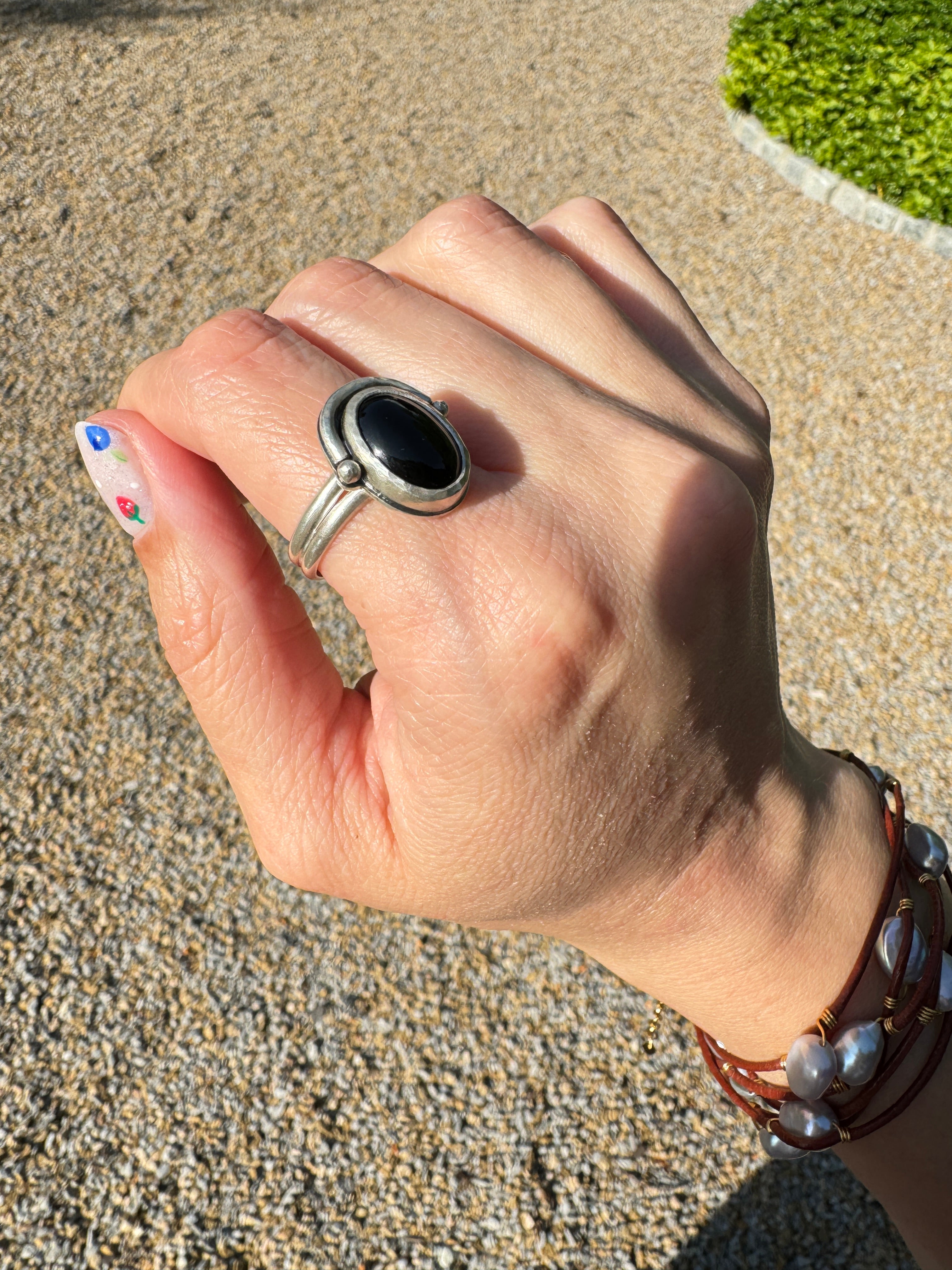 Onyx Ring (Size 10)