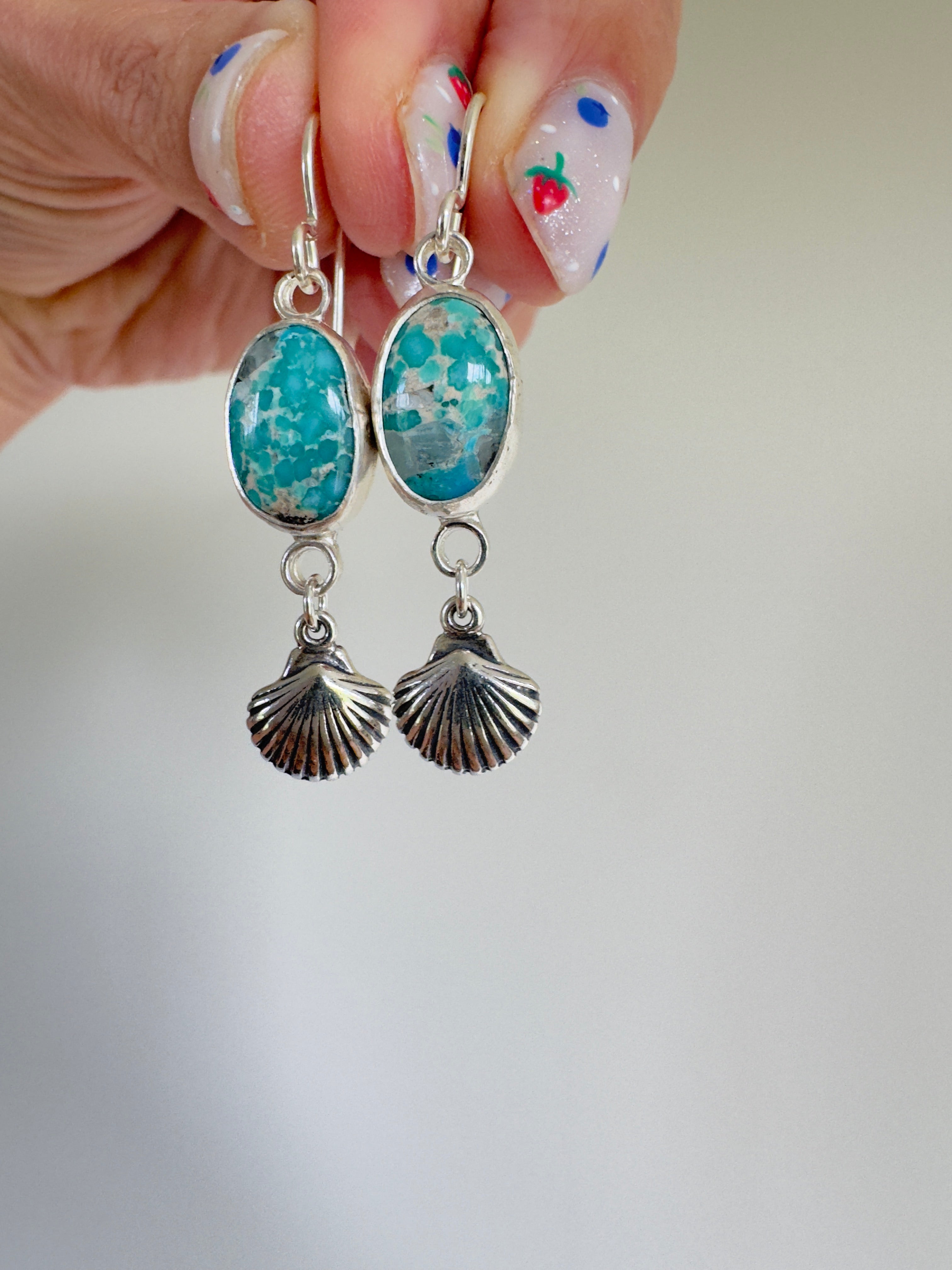 Sea Shell Charm Earrings